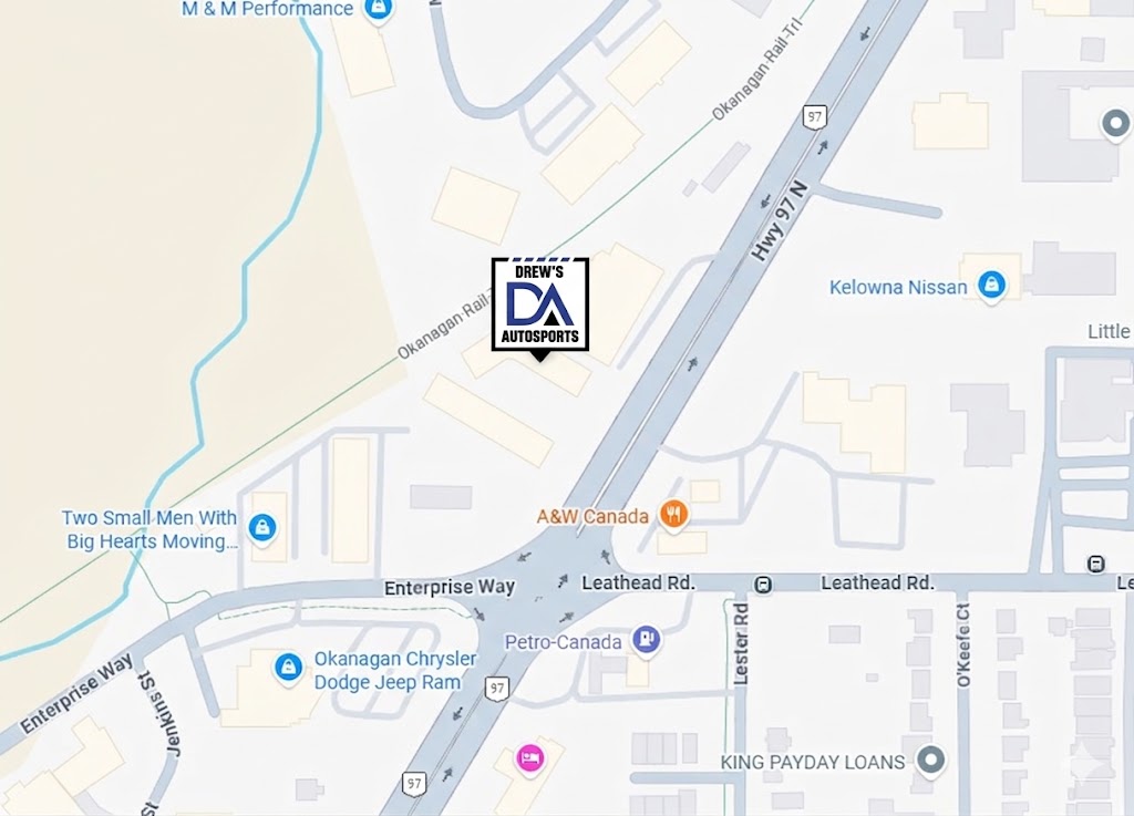 Showing Drew's Autosports Detailing ceramic Coating on Map